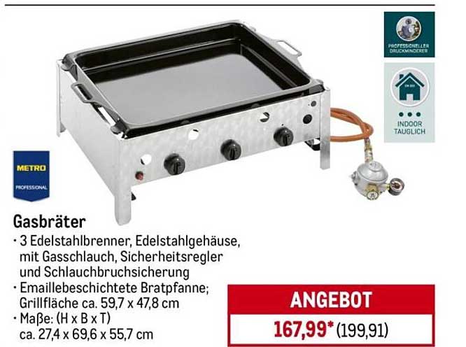 Gasbräter - Vielseitiger Grillspaß mit Professionalität