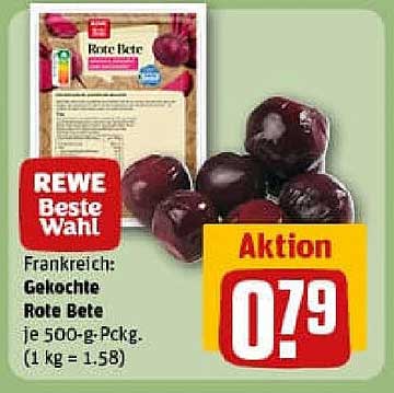 Gekochte Rote Bete 500g - REWE Beste Wahl