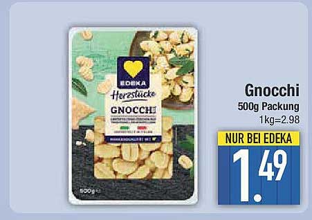 Gnocchi 500g Packung – Nur bei EDEKA
