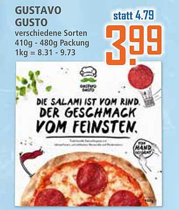 Gustavo Gusto - Salami verschiedene Sorten 410g - 480g Packung