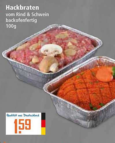 Hackbraten vom Rind & Schwein - backofenfertig (100g)