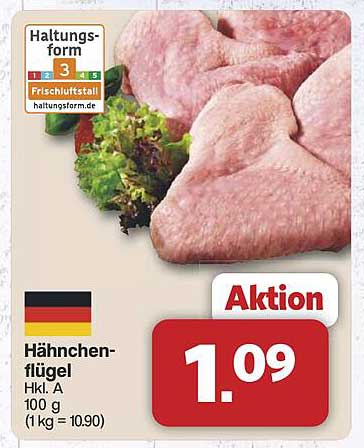 Hähnchenflügel Hkl. A