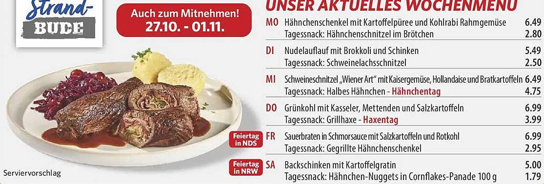 Hähnchenschenkel mit Kartoffelpüree und Gemüse