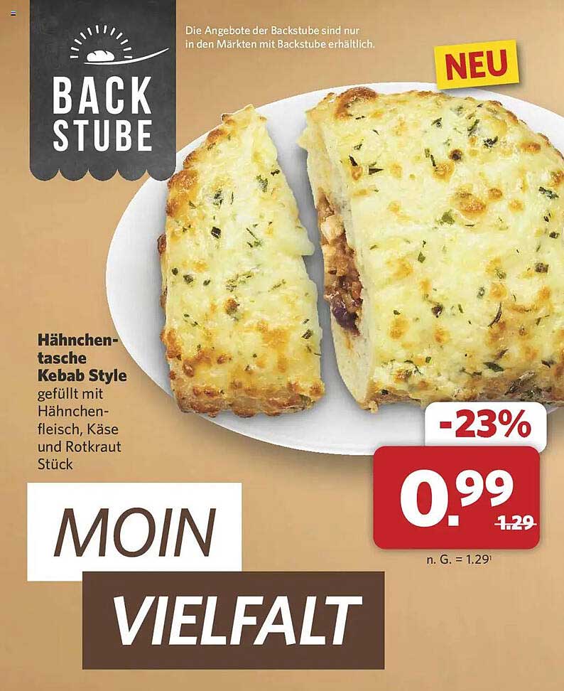 Hähnchentasche Kebab Style