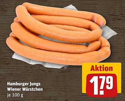 Hamburger Jungs Wiener Würstchen je 100 g