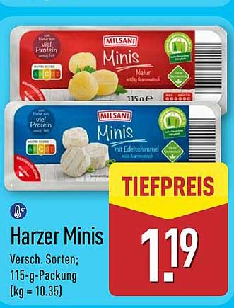 Harzer Minis - Verschiedene Sorten