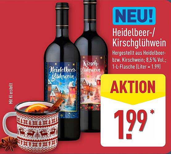 Heidelbeer-/Kirschglühwein