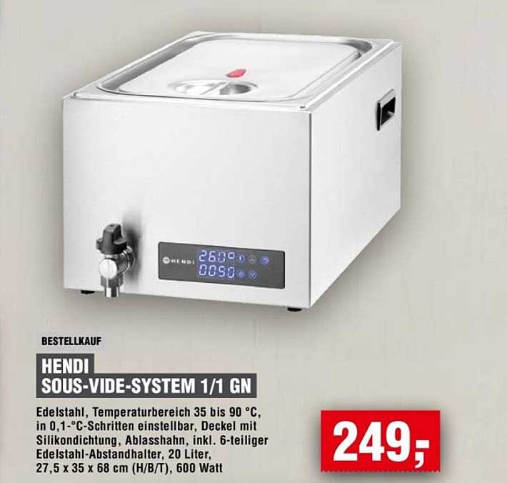 HENDI SOUS-VIDE-SYSTEM 1/1 GN