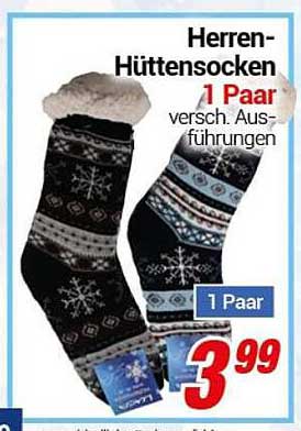 Herren-Hüttensocken 1 Paar - verschiedene Ausführungen