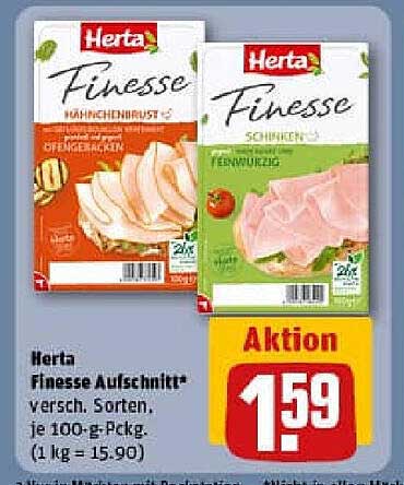 Herta Finesse Aufschnitt - verschieden Sorten