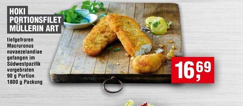 Hoki Portionsfilet Müllerin Art