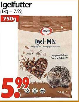 Igel-Mix - das perfekte Futter für Ihren Igel