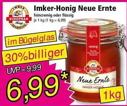 Imker-Honig Neue Ernte