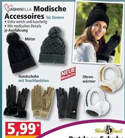 JASMINELLA Modische Accessoires für Damen