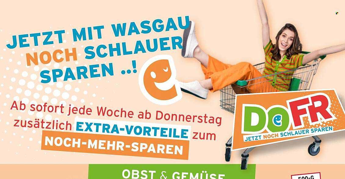 Jetzt mit Wasgau noch schlauer sparen!