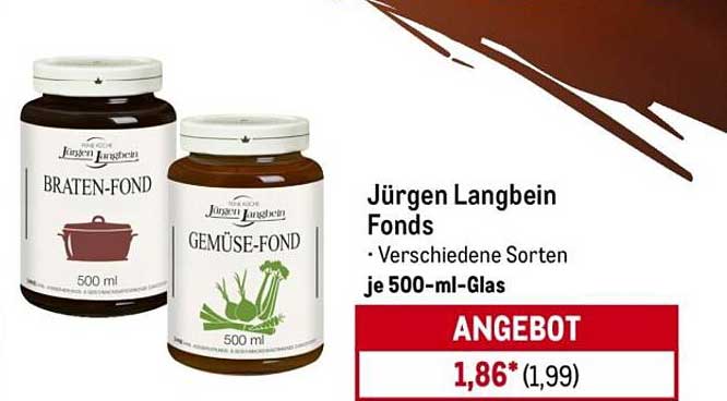 Jürgen Langbein Fonds - Verschiedene Sorten je 500-ml-Glas