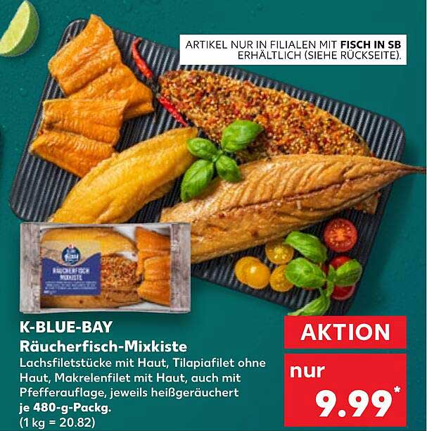 K-BLUE-BAY Räucherfisch-Mixkiste