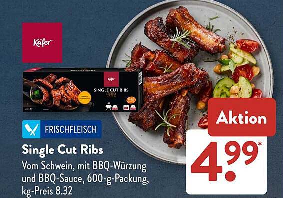 Käfer Single Cut Ribs 600 g