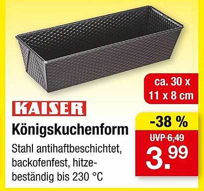 Kaiser Königskuchenform