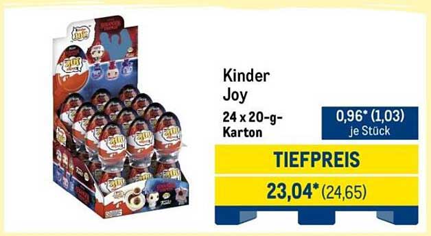 Kinder Joy 24 x 20-g-Karton
