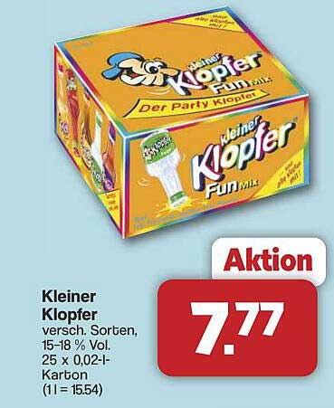 Kleiner Klopfer Fun Mix - Der Party Klopfer