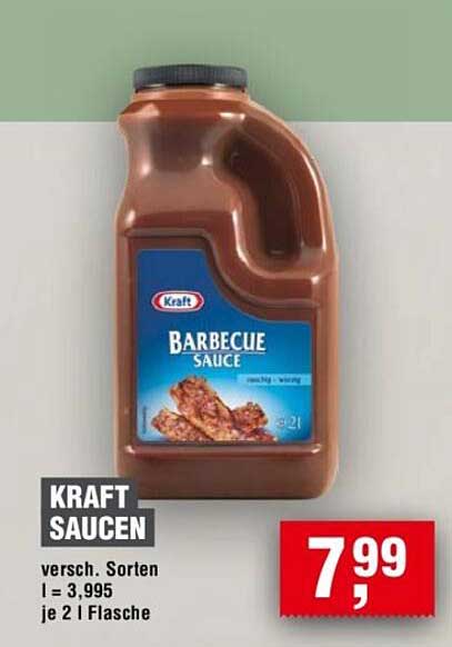 Kraft Barbecue Sauce 2L