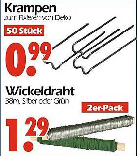 Krampen und Wickeldraht - Praktische Helfer für Ihr Zuhause