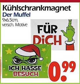 Kühlschrankmagnet Der Muffel
