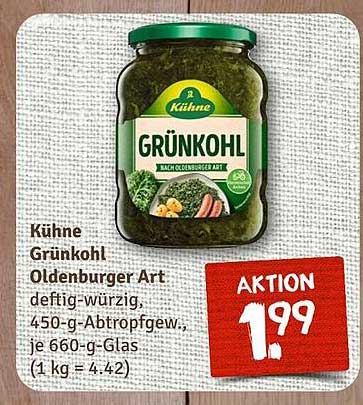 Kühne Grünkohl Oldenburger Art - deftig-würzig im Glas