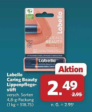 Labello Caring Beauty Lippenpflegestift