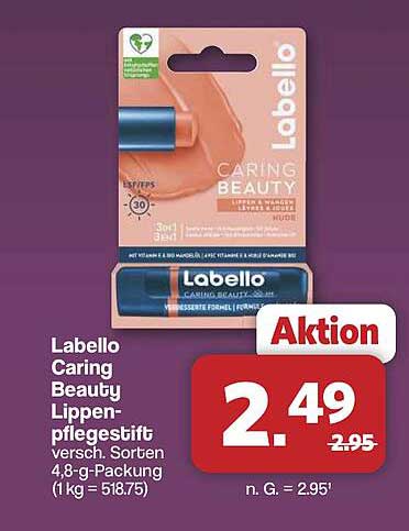 Labello Caring Beauty Lippenpflegestift