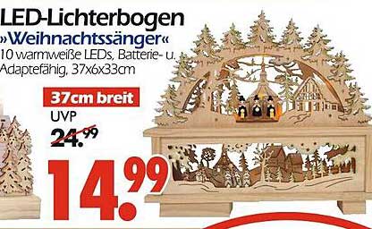 LED-Lichterbogen »Weihnachtssänger«