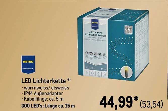 LED Lichterkette mit Farbwechsel
