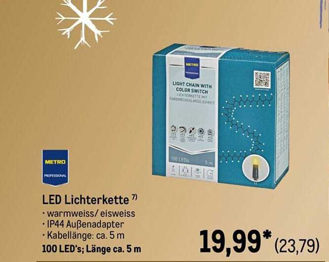 LED Lichterkette mit Farbwechsel