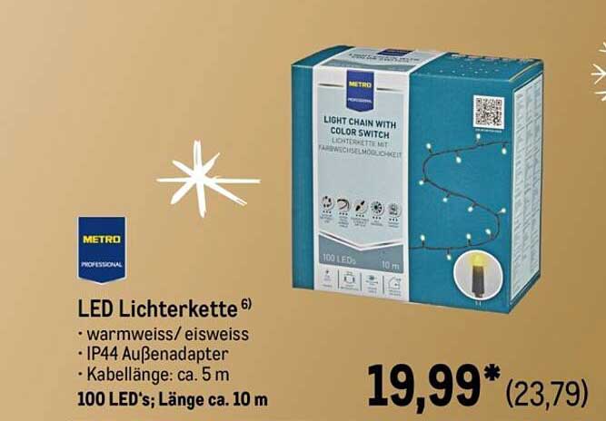 LED Lichterkette mit Farbwechsel