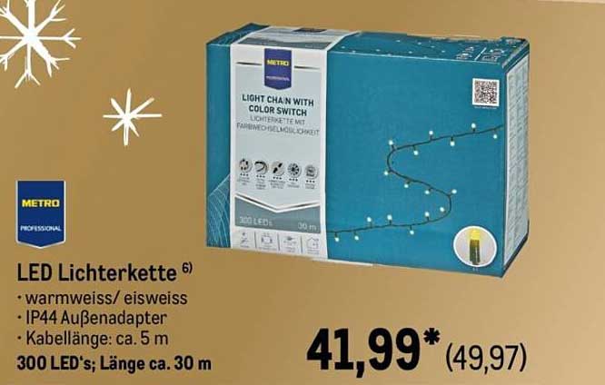 LED Lichterkette mit Farbwechsel