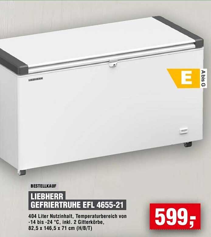Liebherr Gefriertruhe EFL 4655-21