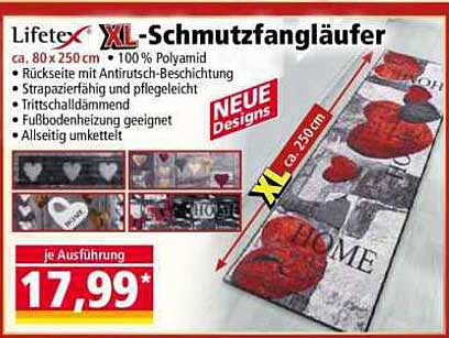 Lifetex XL-Schmutzfangläufer