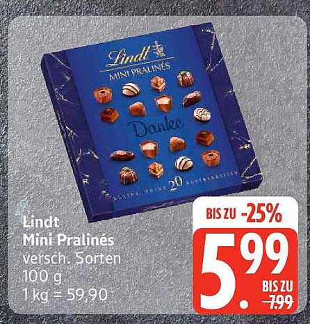 Lindt Mini Pralinés – verführerische Sorten für jeden Anlass