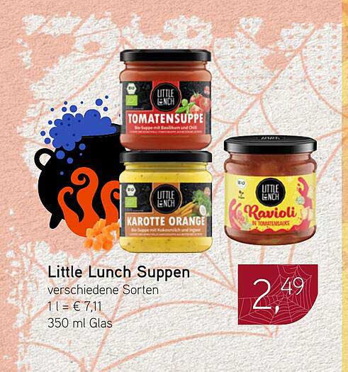 Little Lunch Suppen verschiedene Sorten