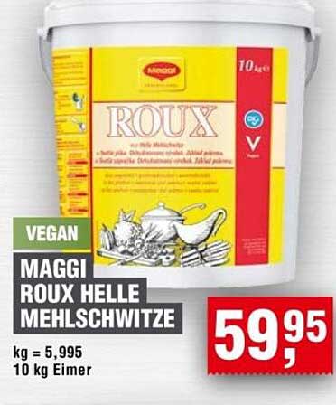 MAGGI ROUX HELL MEHLSCHWITZE 10 kg Eimer