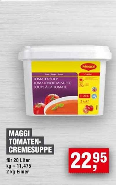 MAGGI TOMATENCREMESUPPE