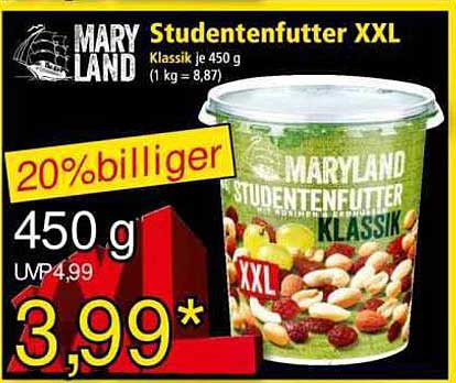 Maryland Studentenfutter XXL 450 g