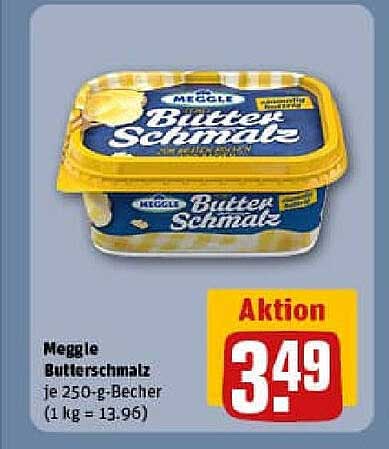 Meggle Butterschmalz je 250-g-Becher