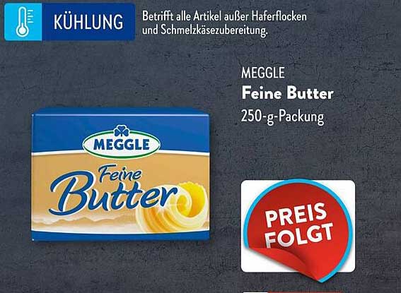 MEGGLE Feine Butter 250-g-Packung