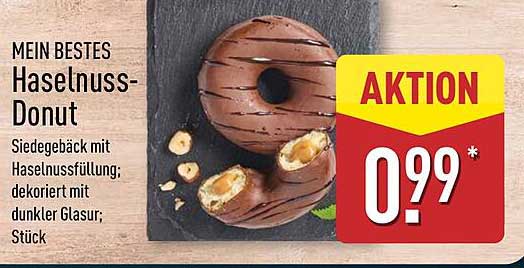 MEIN BESTES Haselnuss-Donut