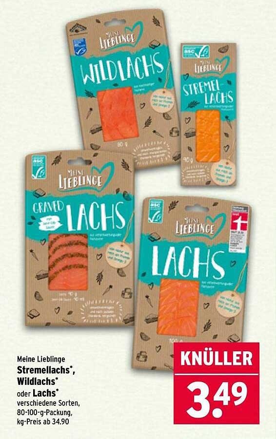 Meine Lieblinge Stremellachs, Wildlachs oder Lachs – verschiedene Sorten