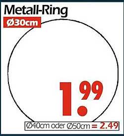 Metall-Ring Ø30cm