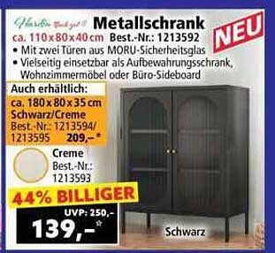 Metallschrank mit MORU-Sicherheitsglas