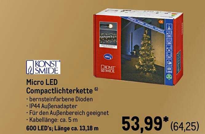Micro LED Compactlichterkette von KONSTSMIDE